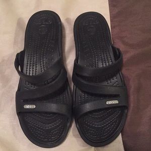 Crocs summer sandals. Size 8